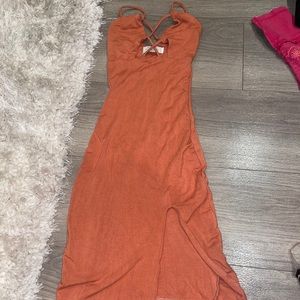 Burnt Orange Dress